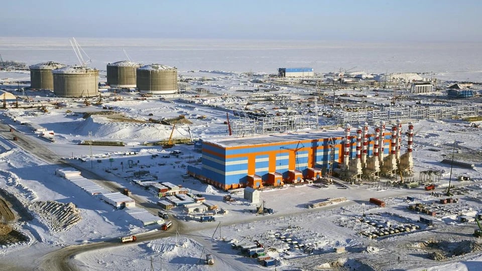 Ямал СПГ. Панорама площадки «Ямал СПГ»